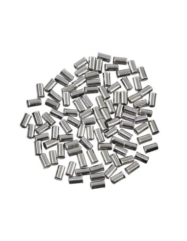 Gear Cable Ferrule Housing Chrome. (Pack 100/pc)